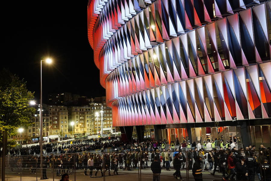 Fotos: Gran dispositivo de seguridad en San Mamés para los conciertos de la MTV