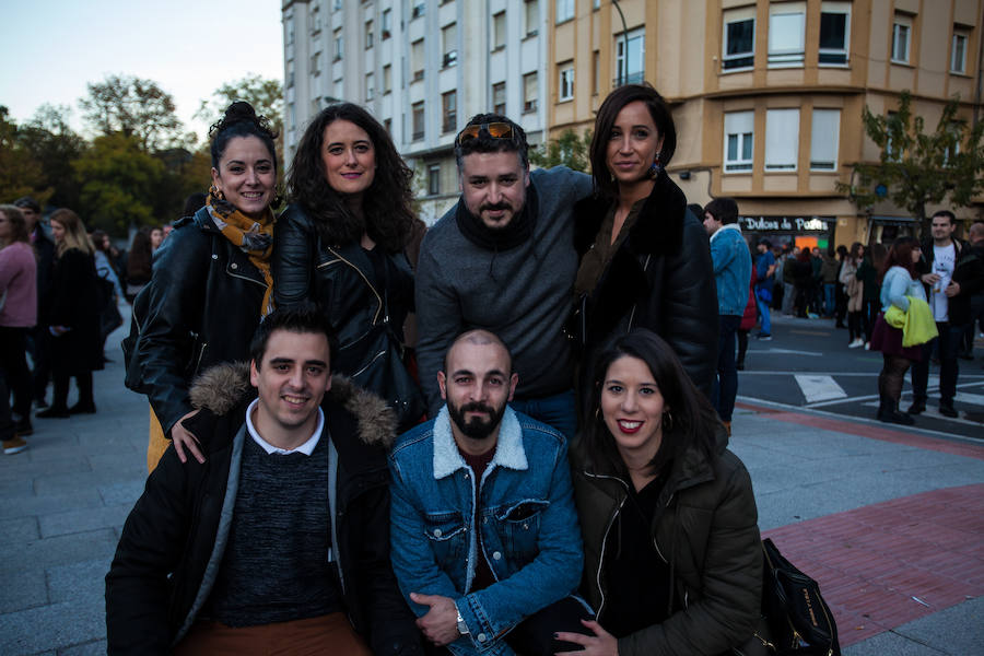Alba Hoyo, Gontzal Etxebarria, David Iglesias, Olaia Urkiza, Vanesa Pereda, Santiago López y Cristina Monteserín, unidos por Laredo.