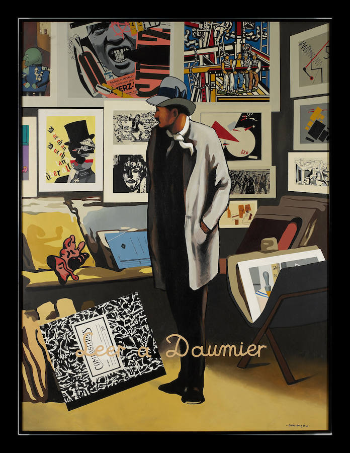 Leer a Daumier. Equipo Crónica, 1975. Exposición: Aplicación Murillo. Materialismo, charitas y populismos. Sevilla, Año Murillo, varias sedes. 