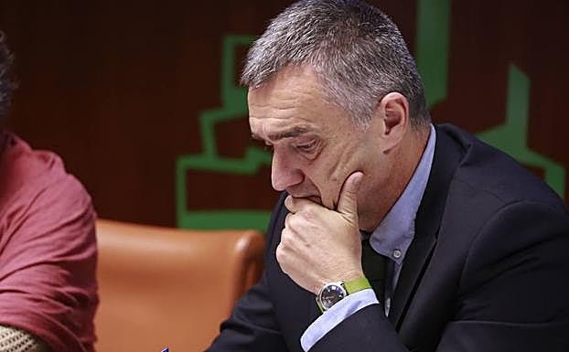El secretario de Derechos Humanos y Convivencia del Gobierno vasco, Jonan Fernández.