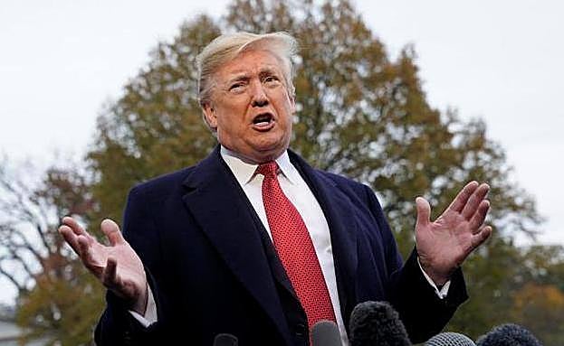 El presidente de Estados Unidos, Donald Trump.