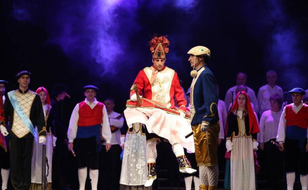 Imagen de archivo del grupo de danzas vascas 'Beti Jai Alai'. 