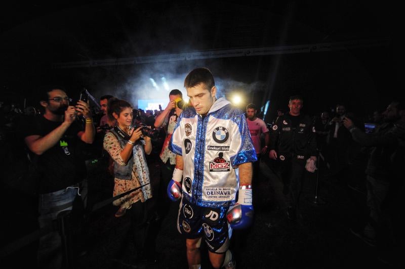 Jon Miguez salió del pabellón con su noveno triunfo y sin derrota alguna.