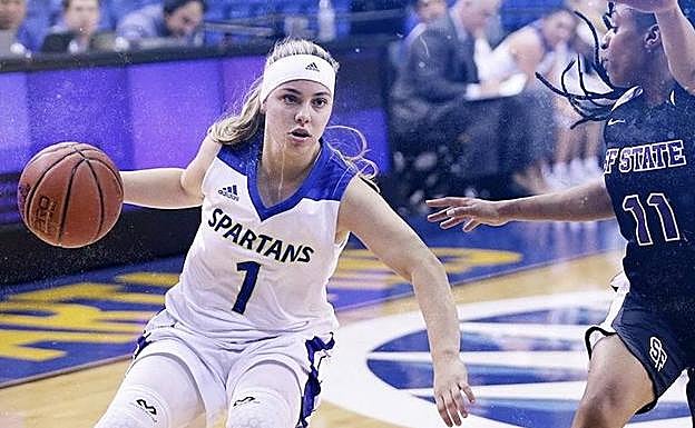 La vitoriana está viviendo su primer año en la NCAA.