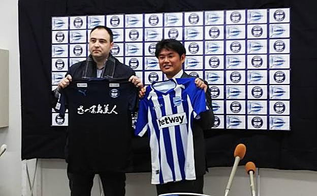 El Alavés cierra una «alianza comercial» con un club japonés