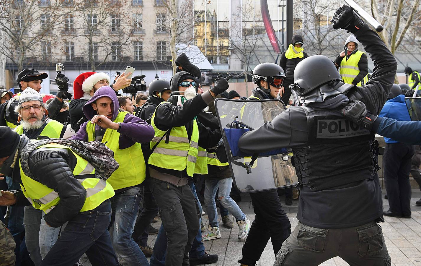 Fotos: Disturbios en París en las protestas de los &#039;chalecos amarillos&#039;