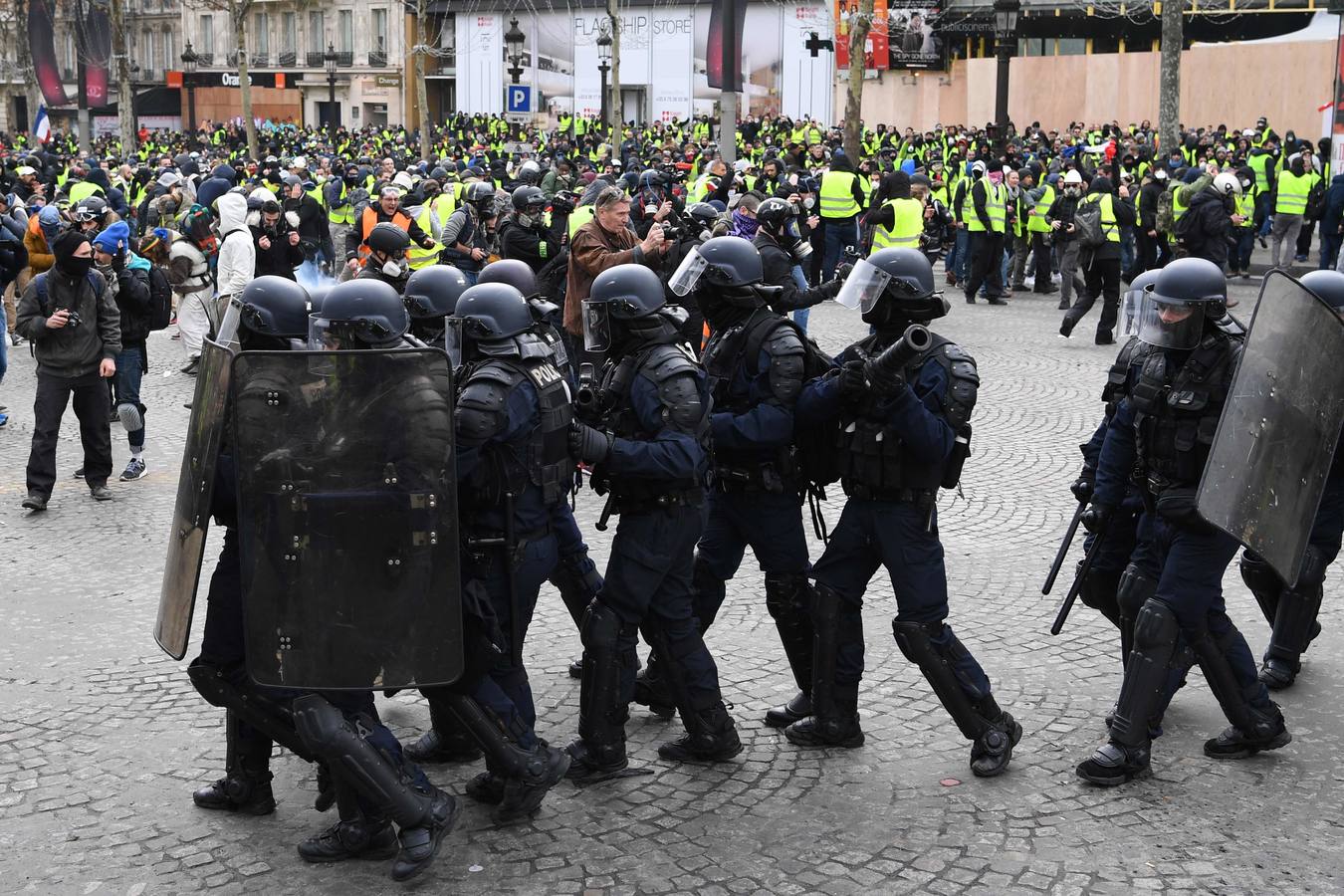 Fotos: Disturbios en París en las protestas de los &#039;chalecos amarillos&#039;