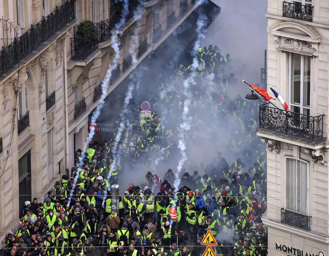 Fotos: Disturbios en París en las protestas de los &#039;chalecos amarillos&#039;