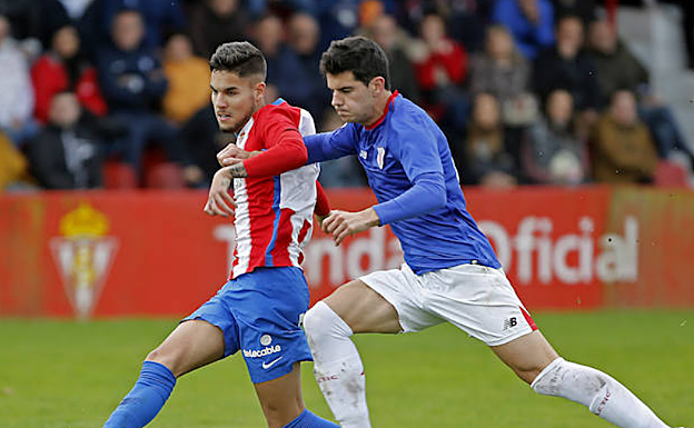 Un momento del partido.