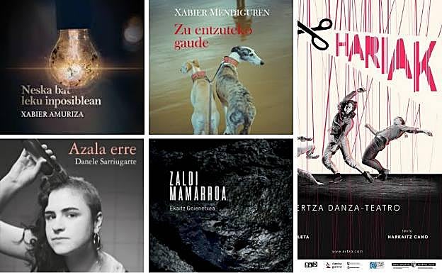 Aukeratutako liburu batzuk.