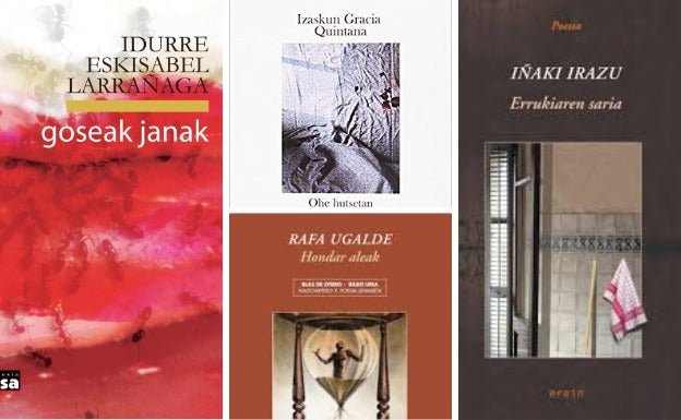 Aukeratutako liburu batzuk.