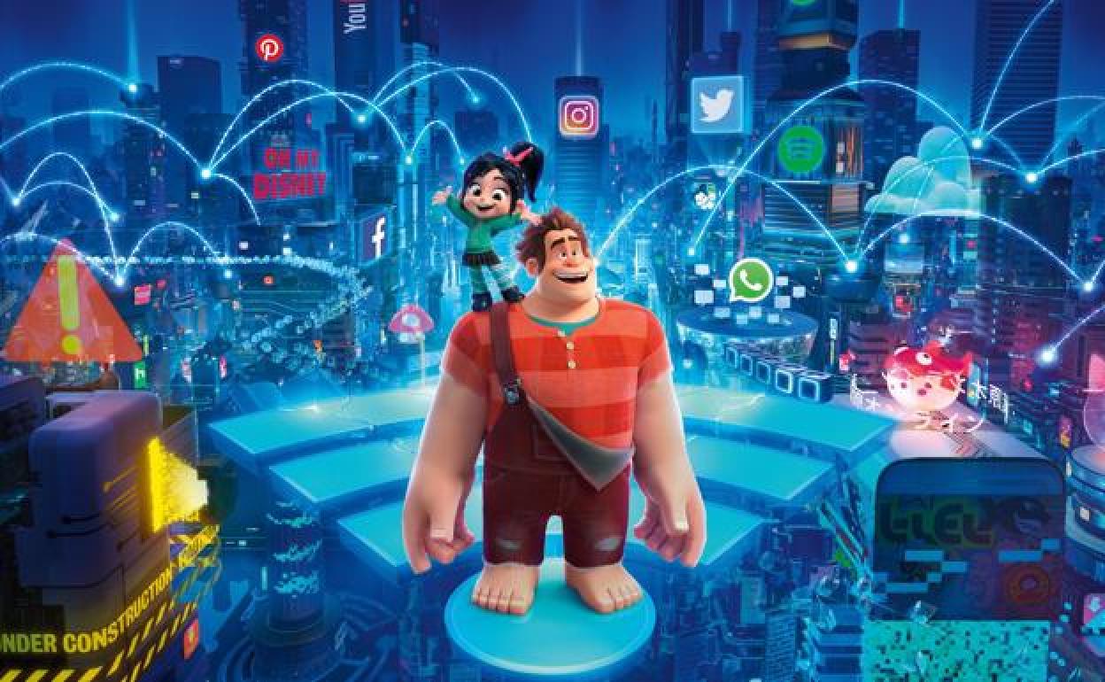 'Ralph rompe internet' es la película más taquillera del fin de semana.