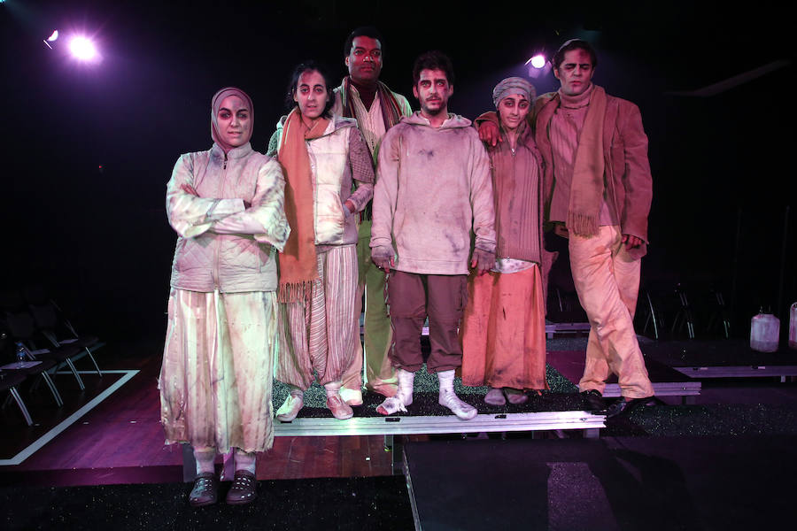 Sandra Tejero, Nerea Larrazabal, Jon Gaubeka, Iker Legarda, Nagore Cenizo-Arroyo y Kepa García. 