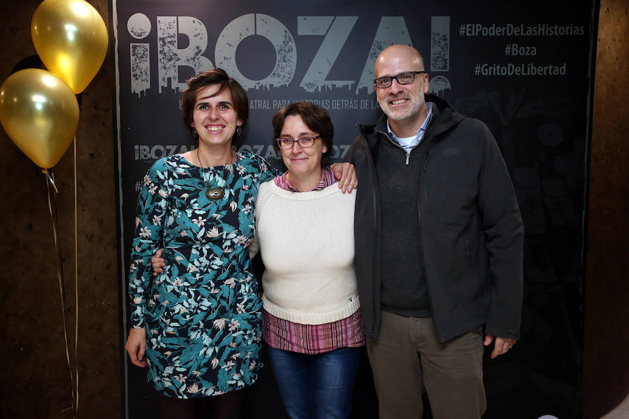 Virginia Basurto, Patricia Hernández y Daniel Villanueva. 