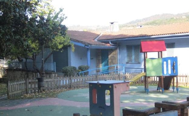 Imagen del patio de la Haurreskola Bekosolo. 