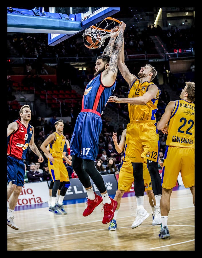 Fotos: Las mejores imágenes del Baskonia - Gran Canaria