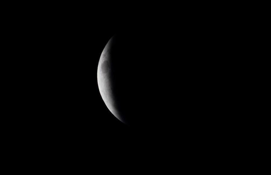 Imagen de la superluna desde Santo Domingo (República Dominicana)