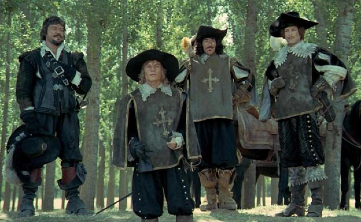 Un fotograma de una de las entregas de 'Los tres mosqueteros'.
