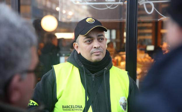 Tito Álvarez, portavoz de Élite Taxi de Barcelona.