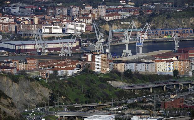 Vista de La Naval de Sestao. 