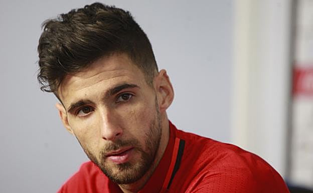 Kenan Kodro, durante su etapa en Osasuna. 