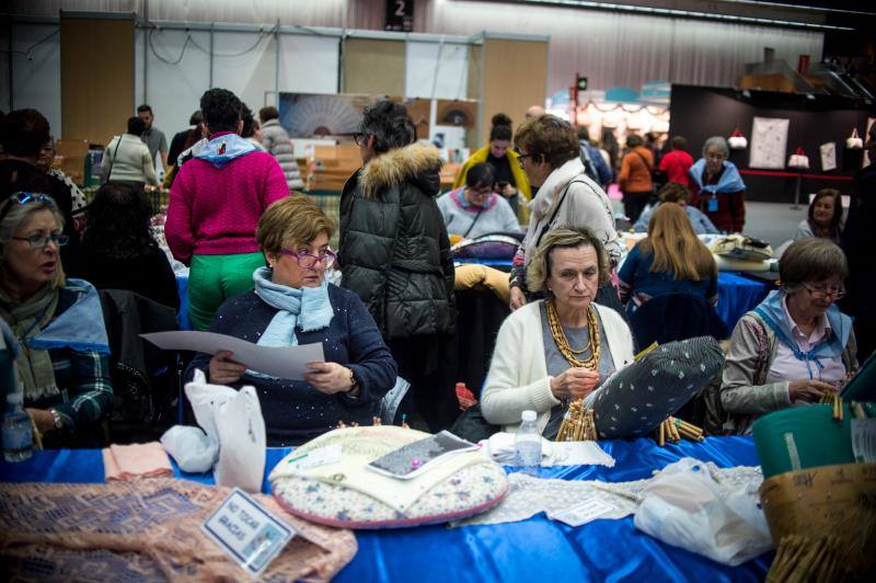 Fotos: El encaje de bolillos triunfa en el BEC