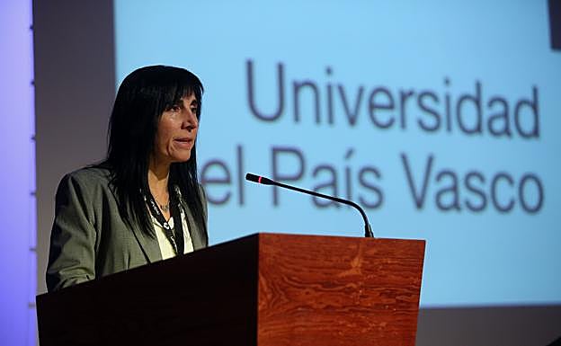 La rectora de la UPV, Nekane Balluerka. 
