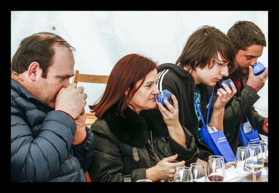 En el Uztaberri Eguna las bodegas abren sus puertas para compartir el resultado de su última vendimia