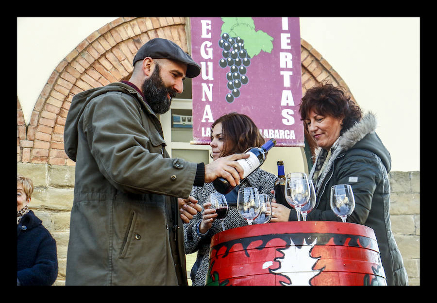 En el Uztaberri Eguna las bodegas abren sus puertas para compartir el resultado de su última vendimia