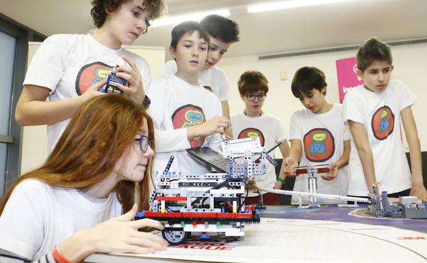 El equipo Legokide, ganador de la final de Euskadi en 2018, volverá a enfrentarse al desafío. 