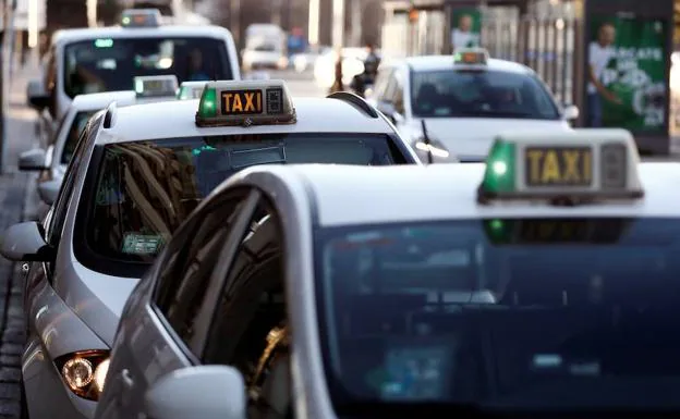 Taxistas madrileños.