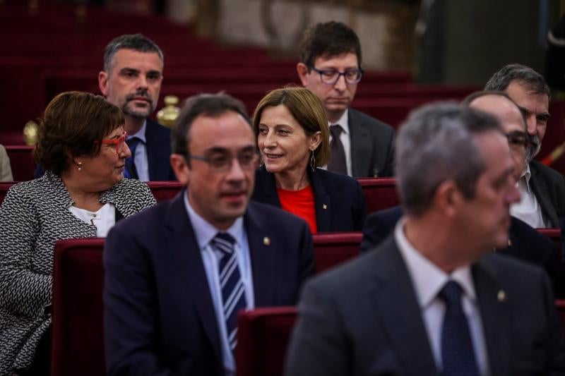 Comienza en el Tribunal Supremo el juicio por el proceso independentista en Cataluña.