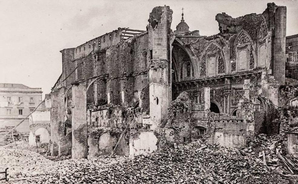 Ruinas del antiguo convento de San Francisco. Del edificio anterior a este debió salir el intrépido Fray Pascual. 