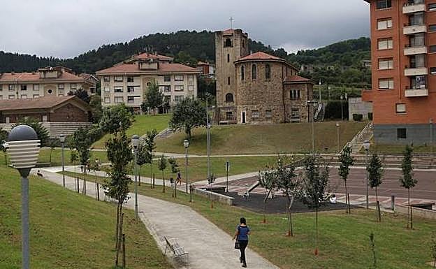 Vista del barrio de Arkotxa. 