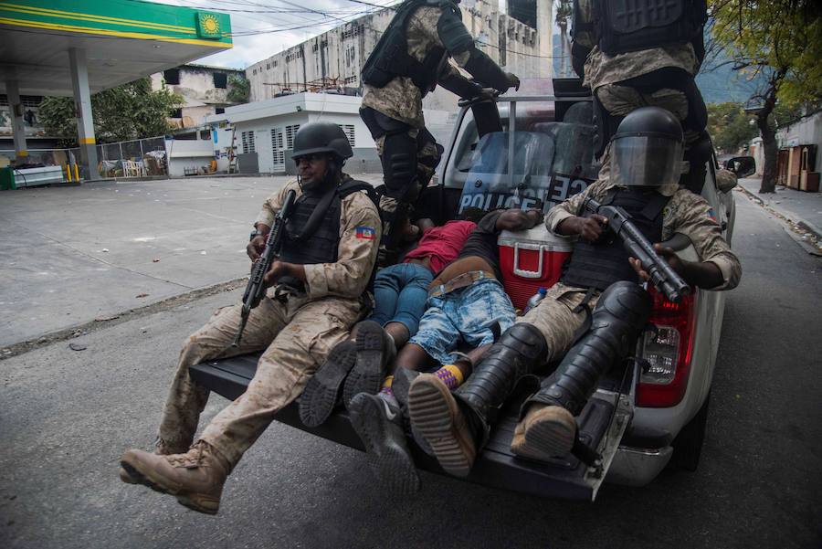 Puerto Príncipe protagonizó este miércoles importantes altercados que han dejado al menos nueve muertos