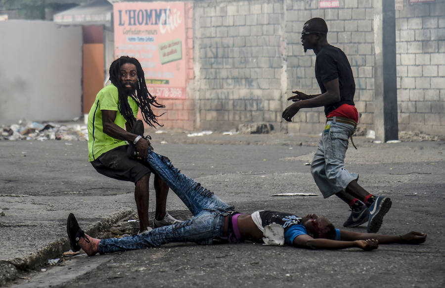 Puerto Príncipe protagonizó este miércoles importantes altercados entre consignas contra Jovenel Moise. Hay al menos nueve muertos