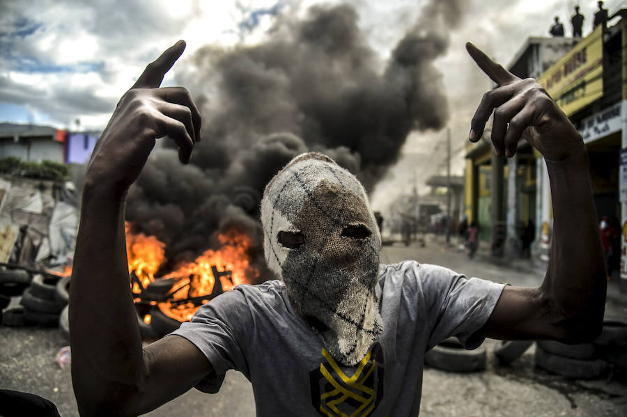 Puerto Príncipe protagonizó este miércoles importantes altercados entre consignas contra Jovenel Moise. Hay al menos nueve muertos