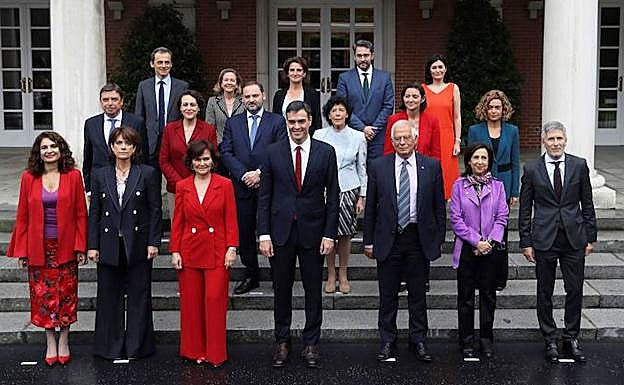 Primer consejo de ministros con Màxim Huerta