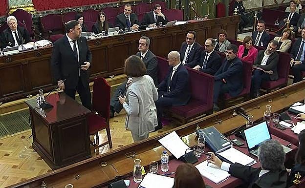 Tercera sesión del juicio del procés.
