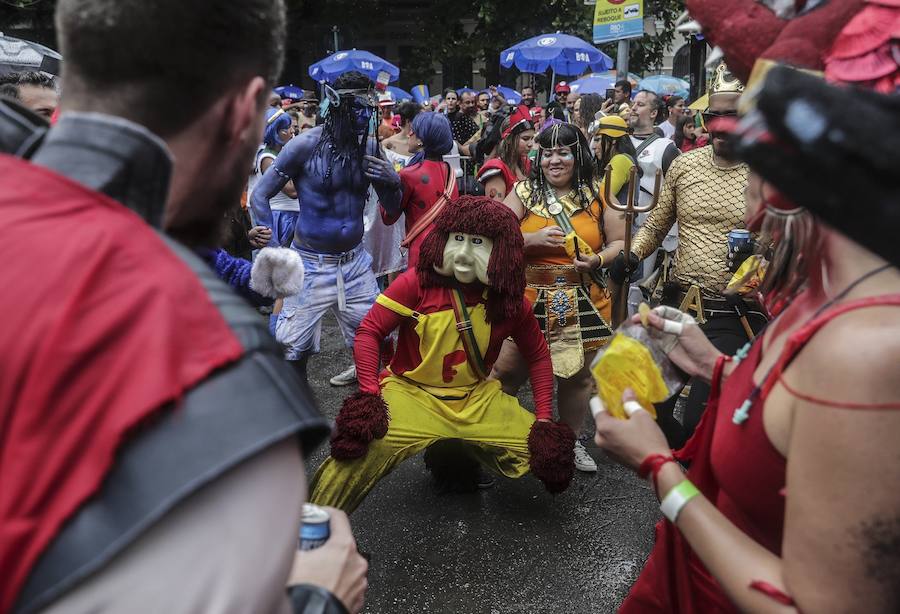 Fotos: Explosión de alegría para dar la bienvenida al Carnaval de Río
