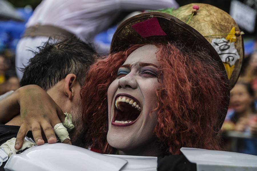 Fotos: Explosión de alegría para dar la bienvenida al Carnaval de Río