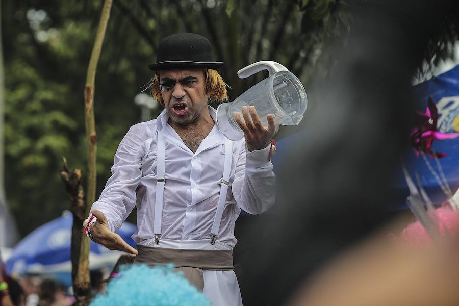 Fotos: Explosión de alegría para dar la bienvenida al Carnaval de Río