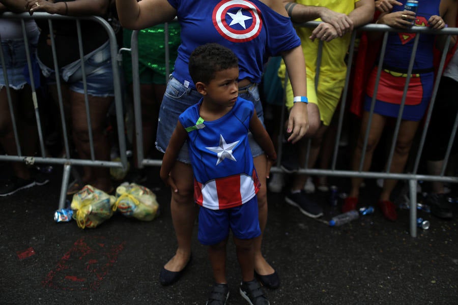 Fotos: Explosión de alegría para dar la bienvenida al Carnaval de Río