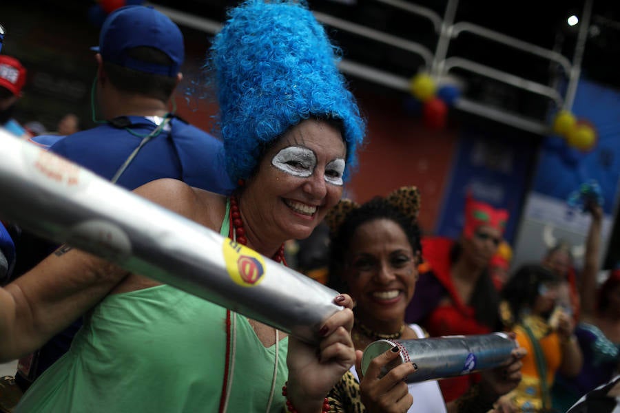 Fotos: Explosión de alegría para dar la bienvenida al Carnaval de Río