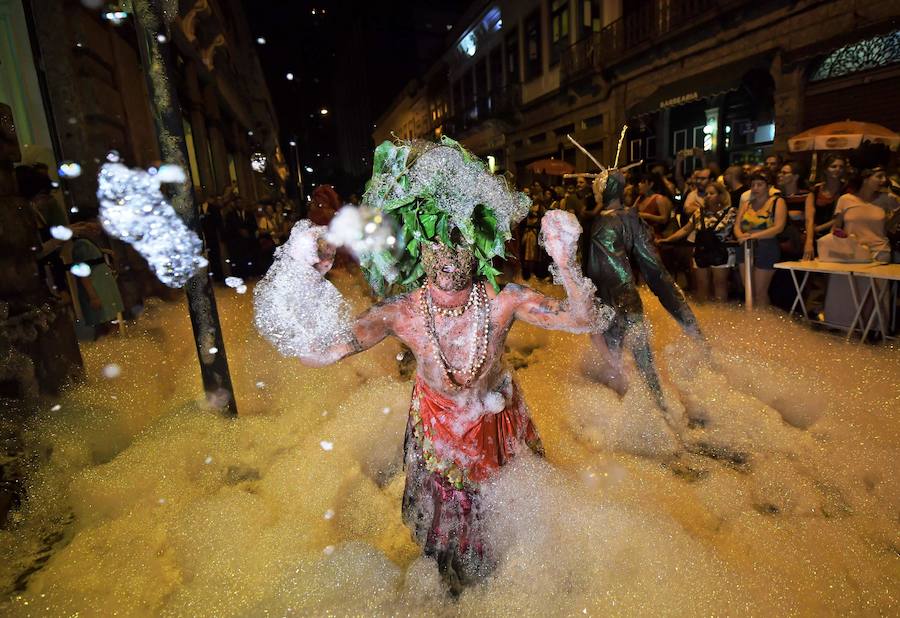 Fotos: Explosión de alegría para dar la bienvenida al Carnaval de Río