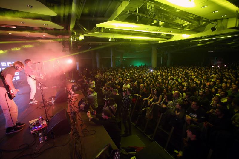 Concierto de Belako en el Palacio Euskalduna de Bilbao. 