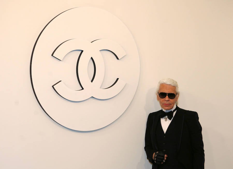 Karl Lagerfeld al llegar a un evento de Chanel en 2007 en Londres.