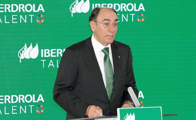 Sánchez Galán en la entrega de las Becas Máster y ayudas a la investigación de Iberdrola.