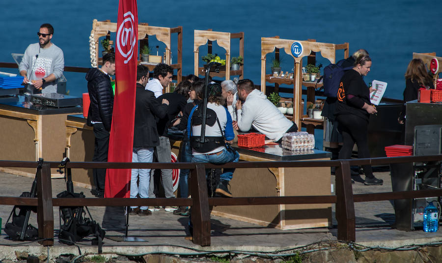 Diputación de Bizkaia consigue que graben un capítulo de la nueva temporada en las inmediaciones del restaurante Eneperi