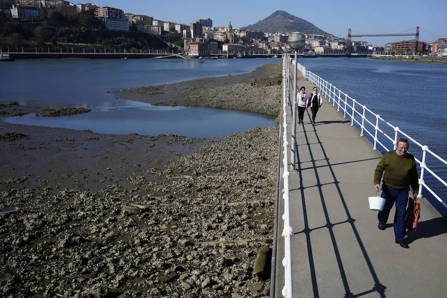 El muelle de La Benedicta, en Sestao.